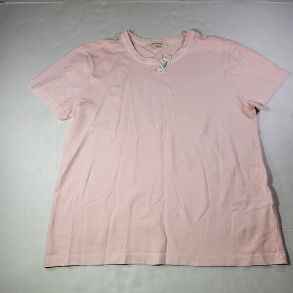 Madewell Womens Pink Cotton Perfect Crewneck T-Shirt Size XS - Picture 1 of 6